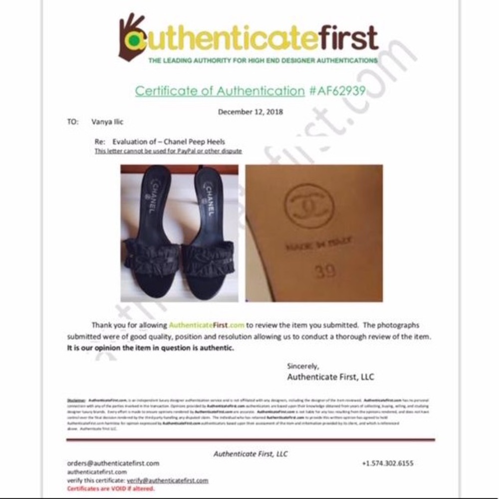 SOLD !!!!!!  Chanel Sandals with CC Logo detail - Picture 8 of 8